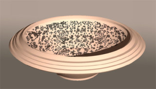 fig_21_mort Fig 21. Computer reconstruction of find 103, a Mortaria from the LowerNeneValley, c.2nd-4th centuries, found by Martin Clarke.