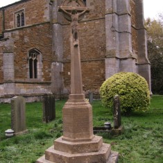 Muston War Memorial Cross, after restoration in 2018. | David Middleton