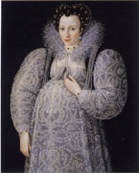 Fig 2.Portrait of an Unknown Lady c.1595 Marcus Gheeraerts II 
