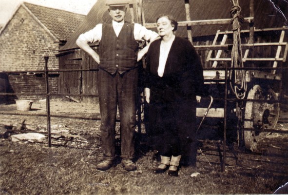 Farmer Daybell and Mrs Daybell at the farm | Mr Herbert Daybell