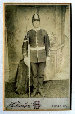 Corporal Frank Norris in uniform Corporal Frank Norris in uniform - a formal pose taken in a photographer's studio | Mr Gerald Norris
