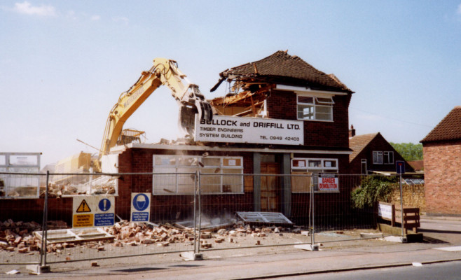 Demolition of Bullock & Driffils, second picture | Peggy Topps