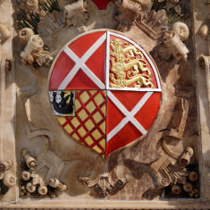 P1070123_02 The Neville shield, representing the 2nd Countess of Rutland | Neil Fortey