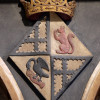 Shield of Isabel, 3rd Countess of Rutland (nee Holcroft, of Vale Royal)