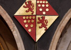 Shield of Countess Elizabeth (nee Charlton)