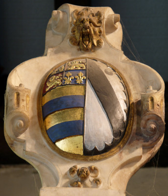 Oval shield of Earl Francis and Countess Frances (Knyvet) | Neil Fortey