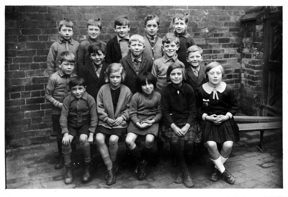 School children at Great Gonerby, Barrowby or Bottesford - the location needs to be investigated | Neil Fortey