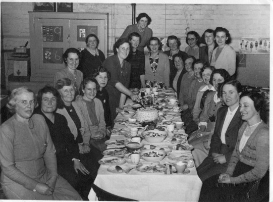 Mother's Union dinner, village school | Neil Fortey
