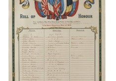 Bottesford Methodist Chapel 1st World War Roll of Honour