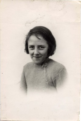 A portrait of Betty as a young girl, aged about 9, taken in the late 1930s | Contributed by Mrs Betty Topps