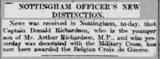 News of Richardson's bravery First news of Richardson's bravery. | UK Newspaper Archive