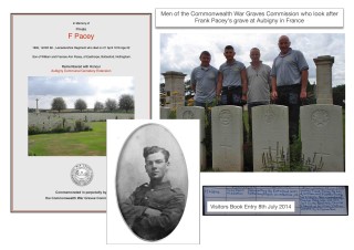 Frank Pacey Headstone Frank Pacey | BCHG