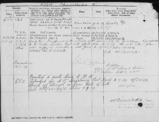 Reginald Christmas 8 Reginald Christmas service record, 8th of 8. | The National Archive