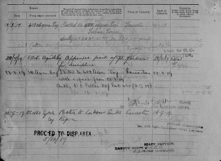 Isaac Kirton Casualty Form - Active Service, Form B103, page 2 of 2 | The National Archive