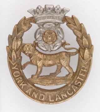 YorksLancs_capbadge Victor Percival Barrand