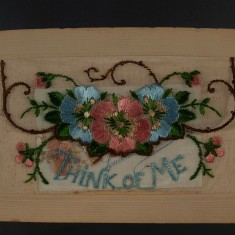Silk Postcard from Florrie Harby's album | Glenys Claricoats