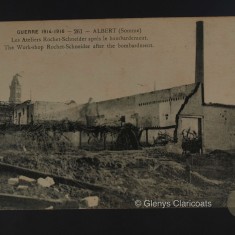 Ruined factory in Albert in the Somme Ruined factory in Albert in the Somme | (Glenys Claricoats)