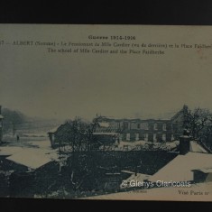 The destroyed school of Mlle. Cordier, Albert The destroyed school of Mlle. Cordier, Albert | (Glenys Claricoats)