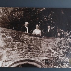 Florrie's grandparents and Aunt Annie on the Fleming bridge | (Glenys Claricoats)