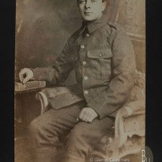 Harold Asher - photo postcard printed by F. Taylor in Queen Street, Bottesford. | (Glenys Claricoats)
