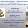 Remembering Private Walter Palmer