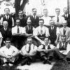 The Bottesford and Easthorpe skittles team, c.1930.