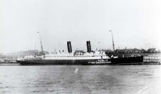 The Laconia at New York in 1912 The Laconia at New York in 1912 | Frank Braynard, Public Domain licence, Wikipedia