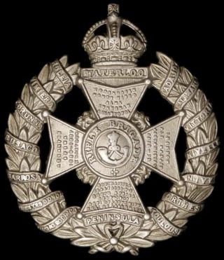 Rifle Brigade Cap Badge, WW1