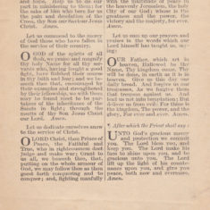 Thanksgiving and Prayer, booklet for the Treaty of Peace, July 1919 - page 4 of 4 | Bottesford Heritage Archive