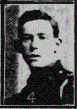 Arthur Kennewell, photograph printed by the Grantham Journal in 1916. | Grantham Journal, 26th August 1916
