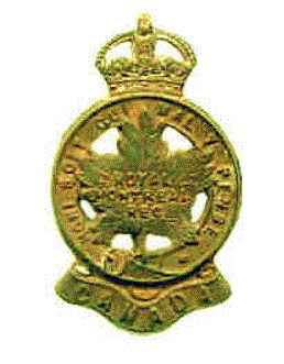 WW1 cap badge, Canadian 14th Battalion.