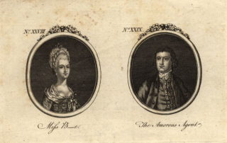 NPG D2126,Elizabeth Bride; John Calcraft the Elder,after Unknown artist John Calcraft, MP