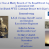 Remembering L.Cpl. Thomas Harold Cooper