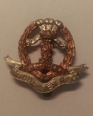 Middlesex Regiment cap badge | Wikipedia