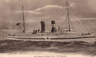 HS Jan Breydal on which the injured Gunner Anderson was taken to England