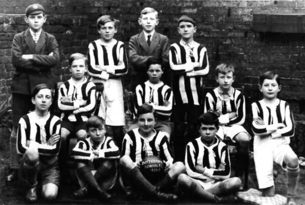 Bottesford boys football team, 1928-29.