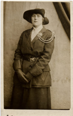 BOT035_030_PET_MargaretBarrett_01 Margaret Barrett, daughter of the Rector of Muston in WW1