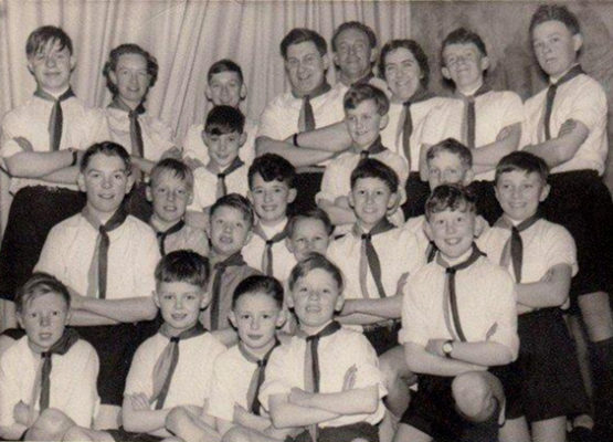 BOT111_004_02 scouts Bottesford Boy Scouts, possibly c.1960