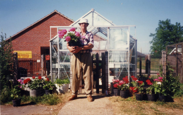 Chip Sutton, school gardener