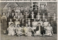 Bottesford school pupils in 1940