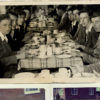 Bottesford lads at breakfast in Butlin's Holiday Camp, Filey, 1954