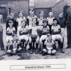 Bottesford School football team, 1949 Bottesford School football team, 1949 | From the collection of Philip Sutton