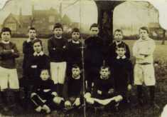Bottesford boys football team in the Edwardian years