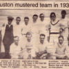 Muston cricket team, 1930s