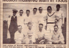 Muston cricket team, 1930s