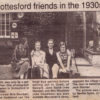 Bottesford friends in the 1930s