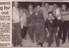 Bottesford lads skating night out in the 1960s