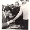 Gordon Banks opens the Davis estate, early 1970s I think.
