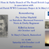 Remembering Pte. Arthur Mayfield,  1st Battalion Sherwood Foresters (Notts. & Derby Regiment)