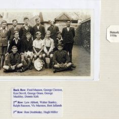 BOT037_056 03 DKI_2 23 Another copy of the image from the collection of Mr Dennis Kirk of Plungar, in which all the boys are identified including Vic Marston (not Marsden) | Thanks to Dennis Kirk
